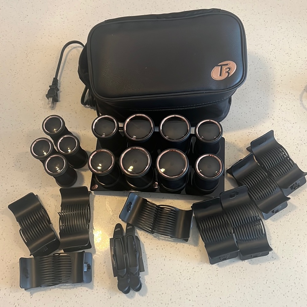 T3 Volumizing Hot Rollers Luxe Set